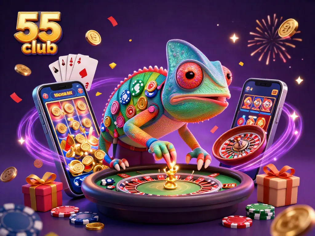 Engage in thrilling gameplay at 55 club with immersive colors and rich casino experiences.